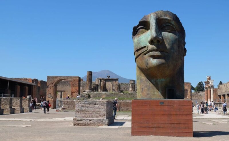 Sorrento: Pompeii & Herculaneum Day Trip Entry and Lunch - Transportation and Guides