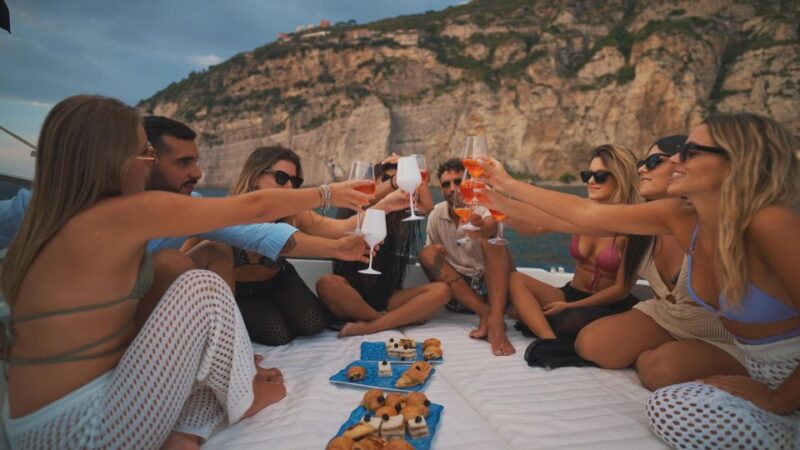 Sorrento Sunset Private Boat Tour - Free Bar and Apetizer - Inclusions