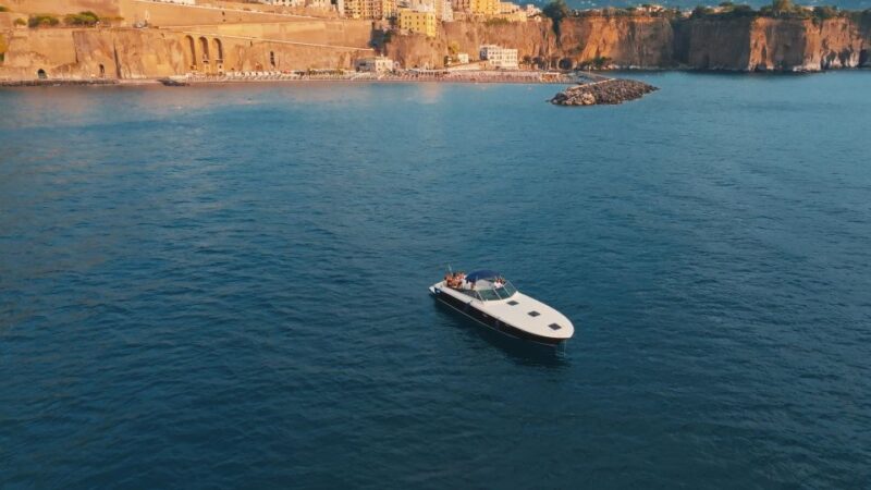 Sorrento Sunset Private Boat Tour - Free Bar and Apetizer - Sunset Views and Swim