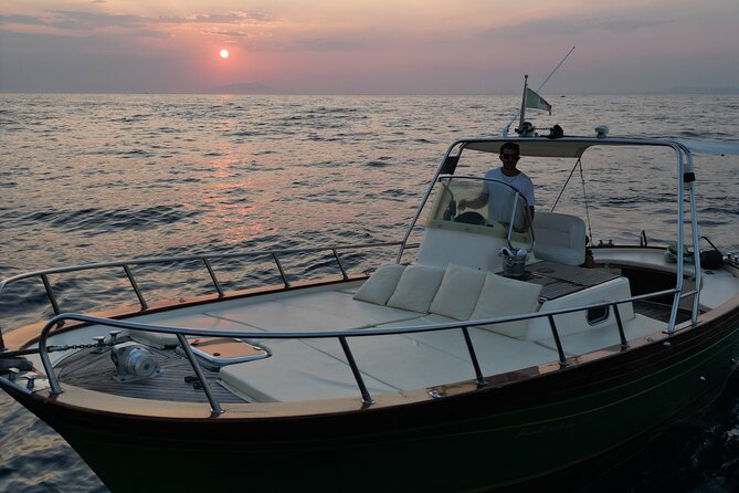 Sorrento Sunset Private Tour - Gozzo Fratelli Aprea 25ft - Confirmation and Accessibility