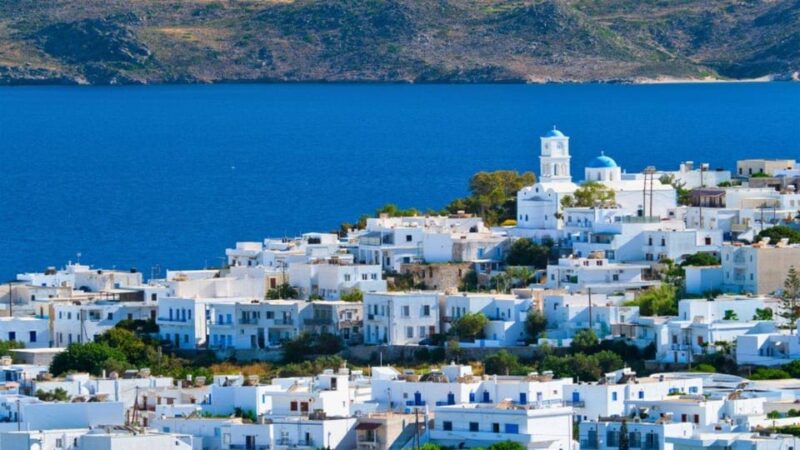 Souda Port: Milos Island Day Trip Including Ferry & Bus Tour - Meeting Point and Departure