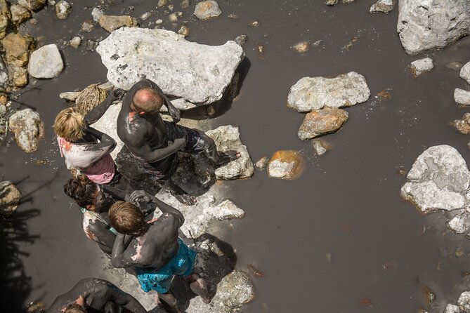 Soufriere Volcano Experience - Indulging in the Mud Bath