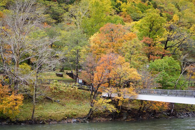 Sounkyo Gorge Autumn Leaves Ice Pavilion Day Tour by Private Car - Exploring Sounkyo Gorge