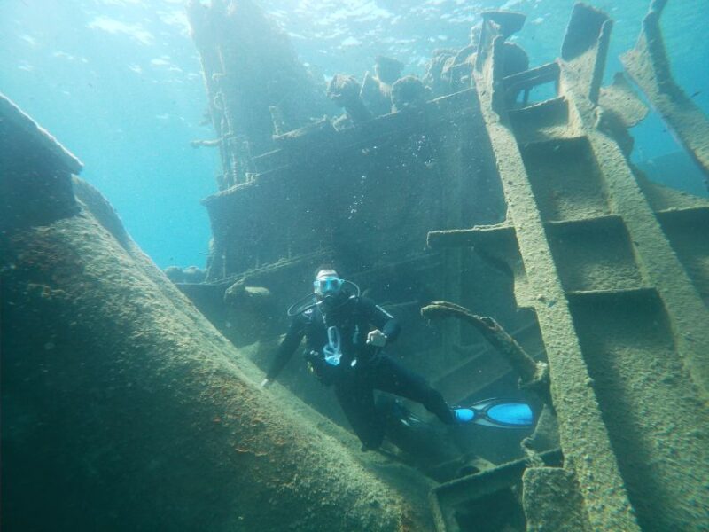 South Crete: Byron Shipwreck Dive With an Instructor - Inclusions