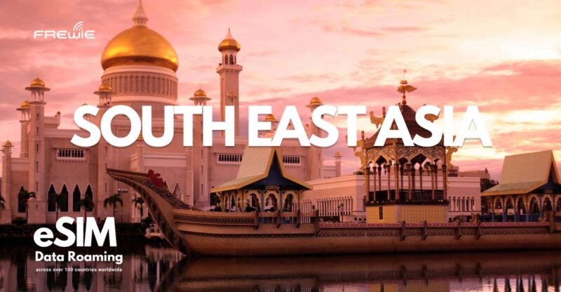 South East Asia: 4 Country Esim Mobile Data Plan - Mobile Data in 4 Countries