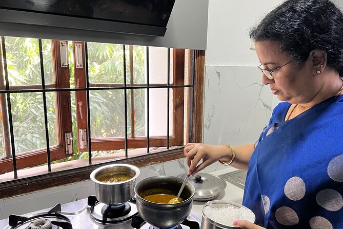 South Indian Vegetarian Cooking Class in Chennai With Meena - Logistics and Accessibility