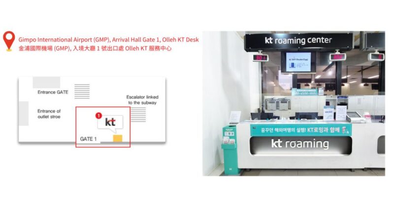 South Korea: Korea Unlimited Data Portable Wi-Fi - Pickup and Return Locations