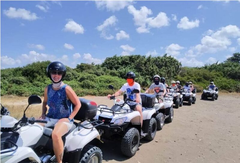 South Rhodes: ATV Quad Guided Tour With Hotel Transfers - Itinerary and Duration