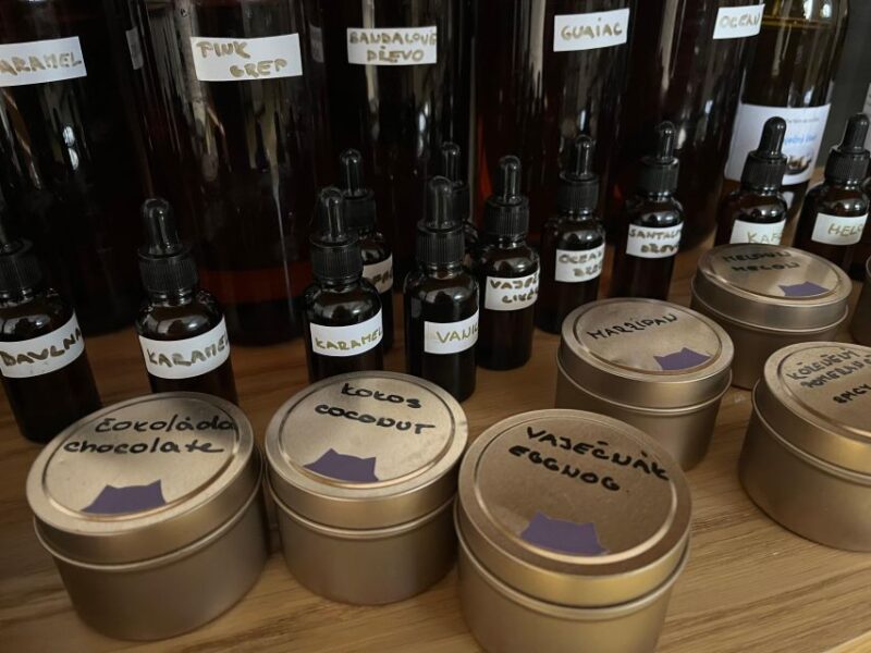 Soy Candle Workshop - Make Your Special Prague Souvenir - Key Points