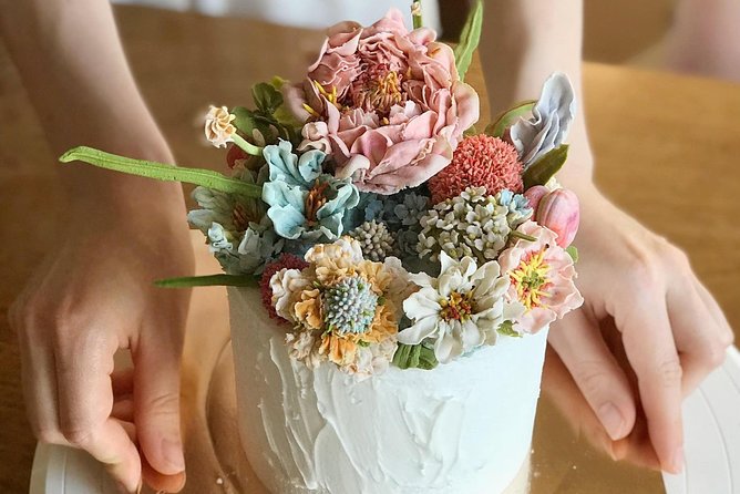 Soy-Cream Flower Cake, Authentically Korean! (Vegan Solution /Bean Cream) - Good To Know