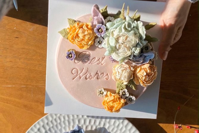 Soy-Cream Flower Cake, Authentically Korean! (Vegan Solution /Bean Cream) - Crafting Authenticity in the Kitchen
