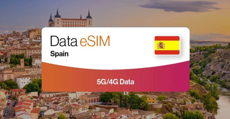 Spain: Tourist Esim Data Plan - Features and Benefits