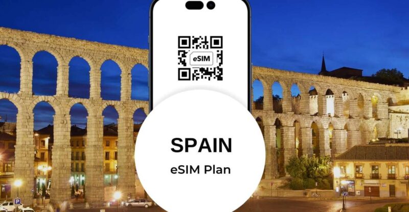 Spain Travel Esim Plan With Super Fast Mobile Data - High-Speed Connectivity and Coverage