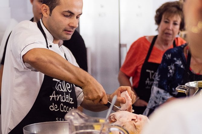 Spanish Cooking Class and Dinner in Seville - Indulging in Sangria and Dessert