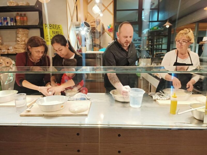 Spanish Steps Rome Pizza Making Class With Wine & Limoncello - Pizza Making Process
