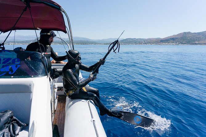 Spearfishing in Chania, Crete (Price Is per Group) - Meeting Details