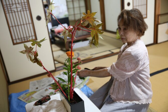 Special Ikebana Experience Guided by an Ikebana Master, Mrs. Inao - Additional Notes and Considerations