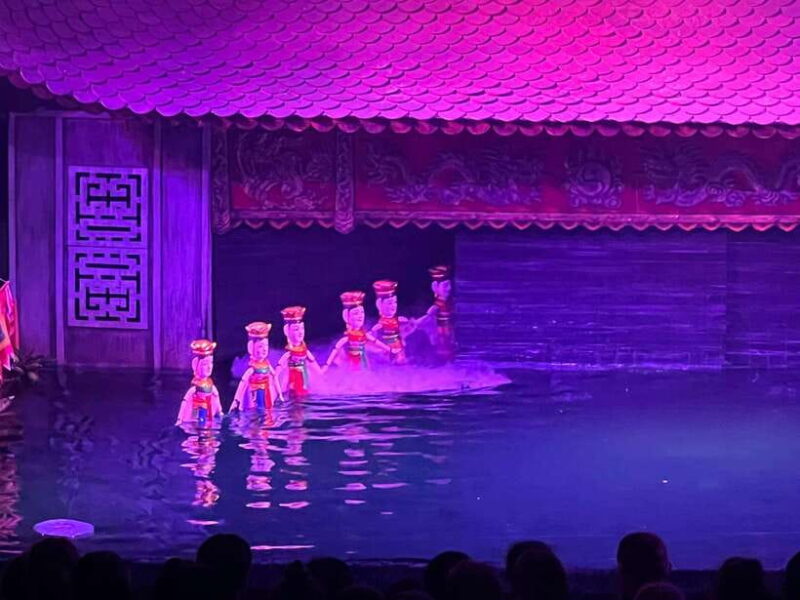 [Special Tour] Food Tour With Water Puppet Show in the End - Cultural Experience