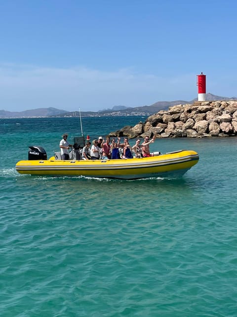 SPEED BOAT CAN PICAFORT - Discovering Coll Baix Beach