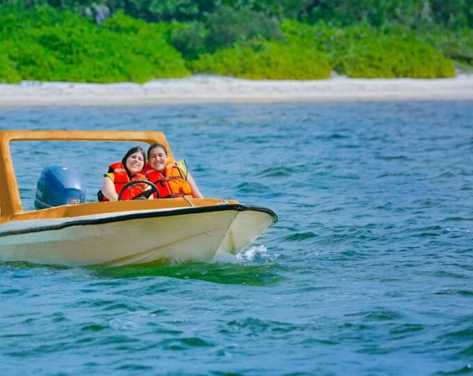Speed Boat, Snorkel and Beach - Beach Relaxation