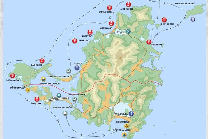 Speed Boat & Snorkeling Tour Pinel & Tintamarre Islands for CRUISE SHIP GUESTS - Physical Fitness Requirements