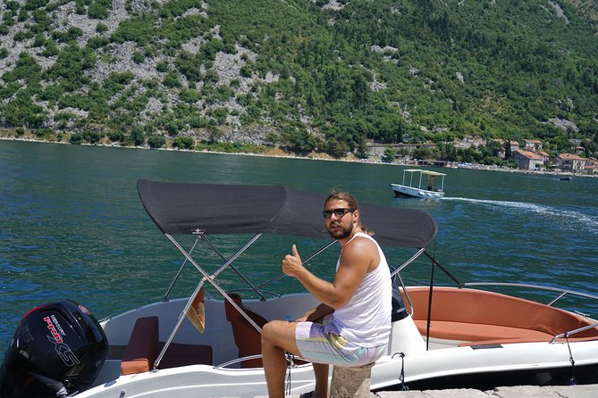 Speed Boat Trip: Blue Cave Swim & Beach Time With Brunch Included - Sightseeing in Kotor Bay