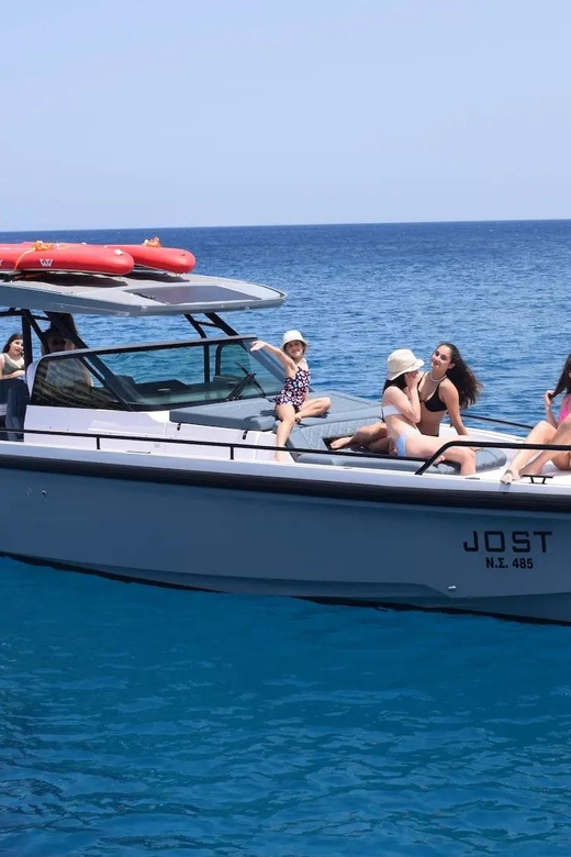 Speedboat Jost | Trip to Lindos/ Symi/Anth.Quinn & Kallithea - Anthony Quinn Beach & Kallithea Springs