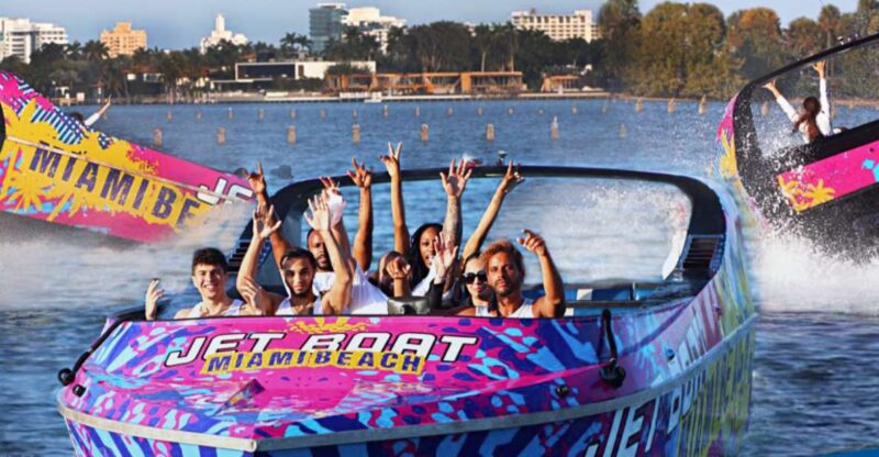 SpeedBoat Ride 360 Thrilling Experience Jet Boat Miami Beach - Key Points