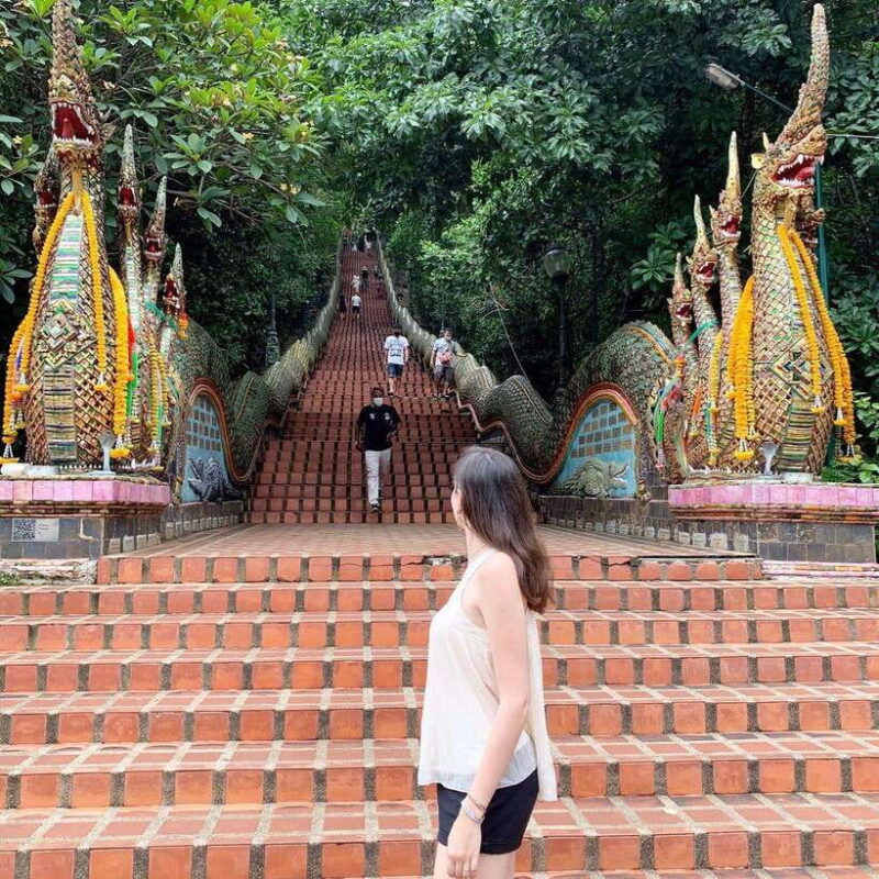 Spiritual Sunrise: Wat Doi Suthep, Pha Lat, Alms &Meditation - Temple Visits