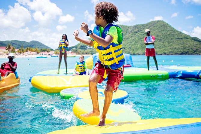 Splash Island Water Park in St Lucia - Visitor Information and Restrictions