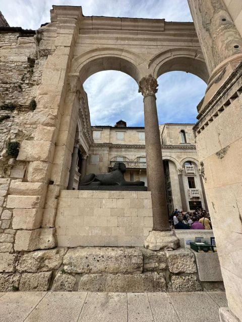Split and Diocletians Palace Walking Tour With a Local Guid - Meeting Point and Logistics