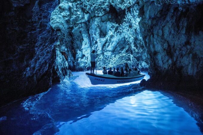 Split: Blue Cave, Hvar & 5 Islands PRIVATE Tour by Speedboat - Pickup and Drop-off