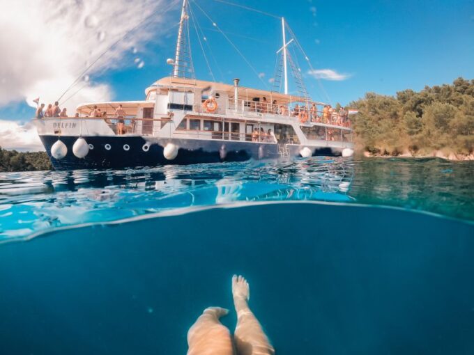 Split: Blue Lagoon Boat Party With Slide, Dj and After Party - Booking and Cancellation Policy