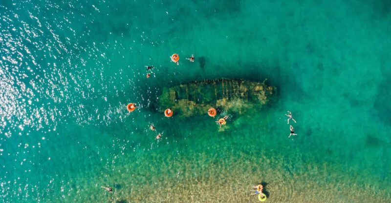 Split: Blue Lagoon, Shipwreck, and ŠOlta Cruise With Lunch - Included Amenities and Offerings