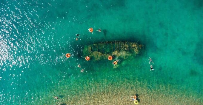 Split: Blue Lagoon, Shipwreck, and ŠOlta Cruise With Lunch - Cruise Route and Stops