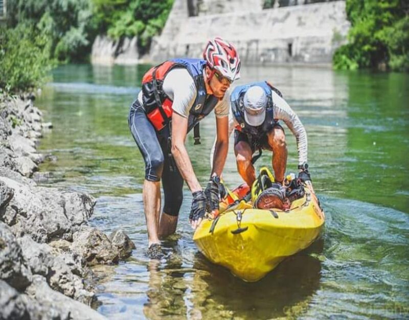 Split: Cetina Kayak Safari With Pizza and Swimming - Language and Cancellation Policy