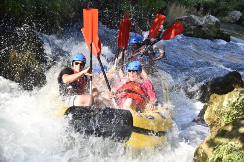 Split: Cetina River Rafting With Cliff Jumping Tour - Safety and Equipment