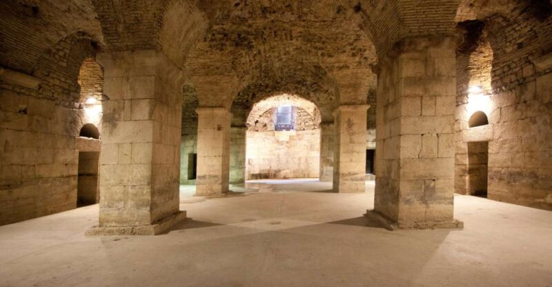 Split: Entry Ticket to the Cellars of Diocletians Palace - Booking Process