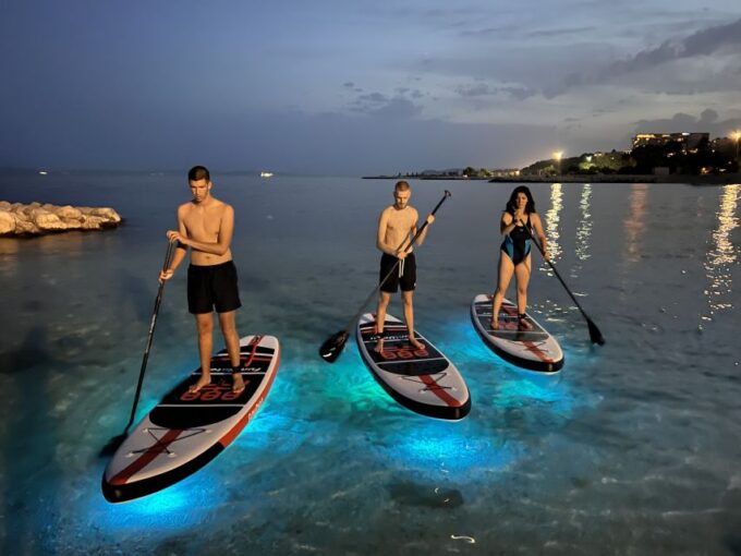 Split: Glow-in-the-dark Sunset Stand-Up Paddle Board Tour - Guided Insights