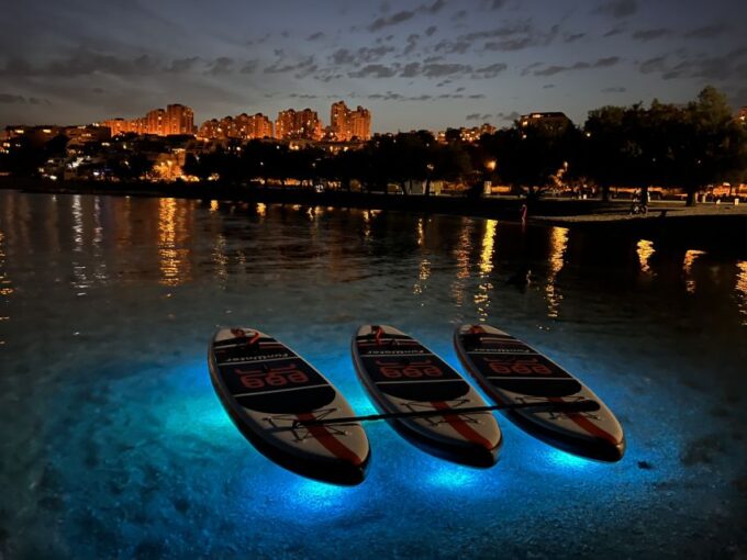 Split: Glow-in-the-dark Sunset Stand-Up Paddle Board Tour - Included in the Tour