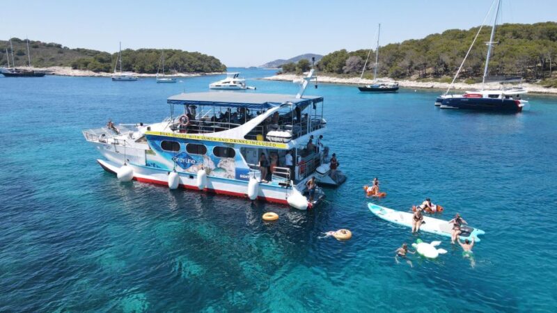 Split: Hvar, Brač, and Pakleni Cruise With Lunch and Drinks - Booking Information