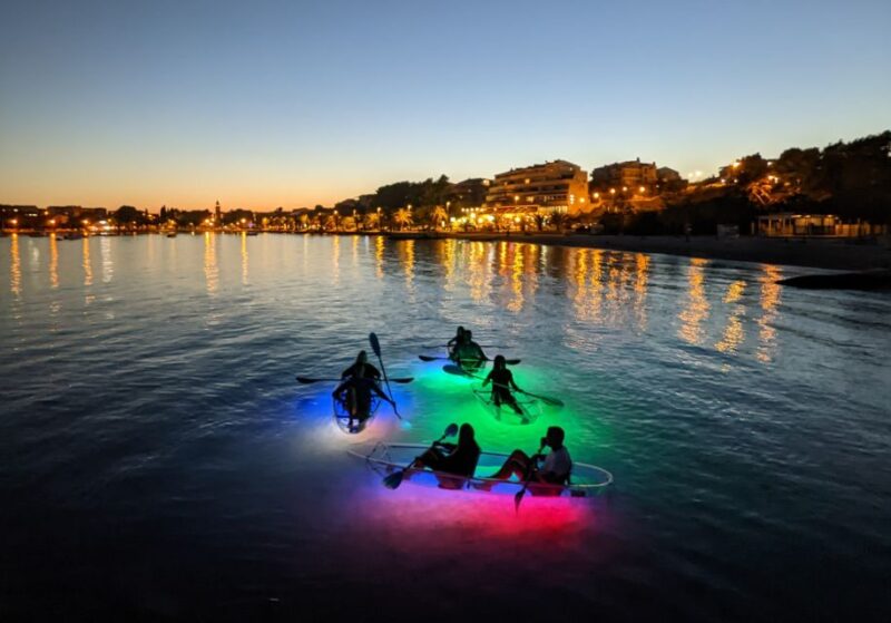Split: Illuminated Evening Guided Kayaking Tour - Inclusions