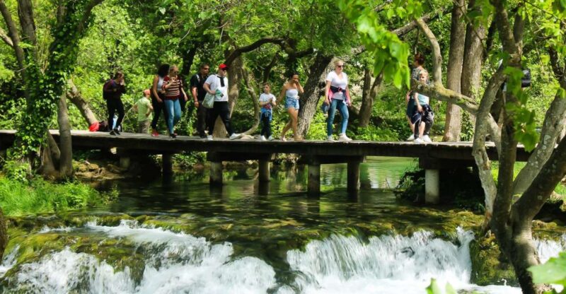 Split: Krka Waterfalls With Boat Cruise, Wine and Olive Oil - Inclusions and Transportation