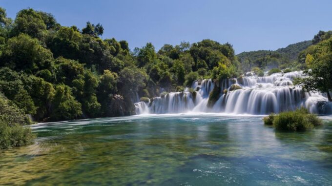 Split: Krka Waterfalls With Boat Cruise, Wine and Olive Oil - Boat Cruise and Waterfalls