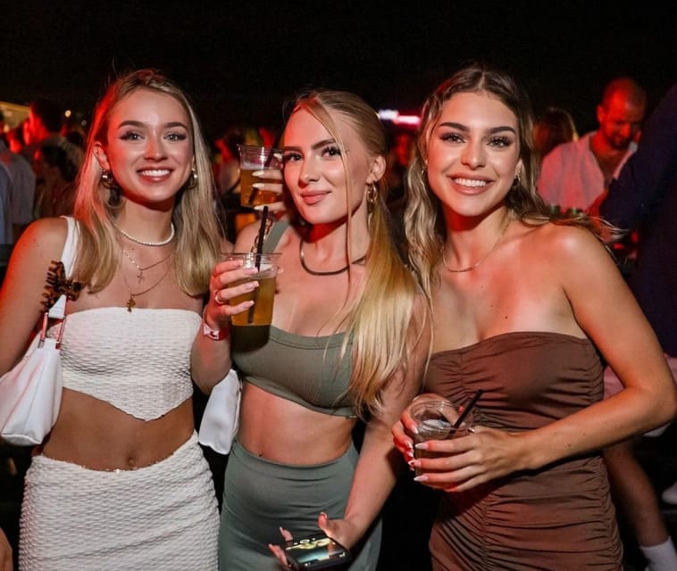 Split: Night Boat Party With Free Shots, Dj and After Party - Included Features