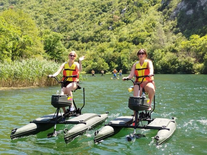 Split/Omiš: Cetina River Water Bike Safari - Parental Consent