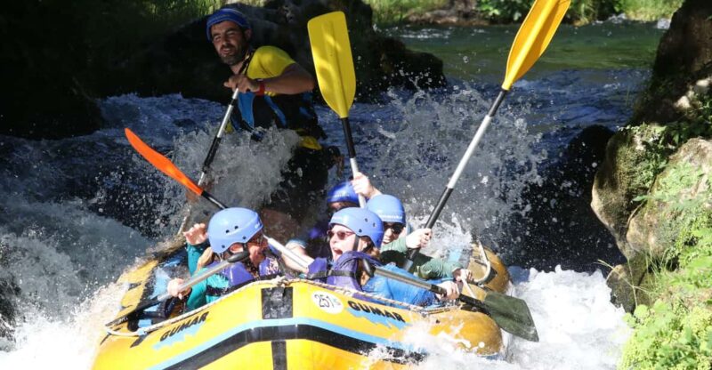 Split/Omiš/Makarska: Rafting, Cliff Jumping, and Cave Tour - Included in the Tour Package