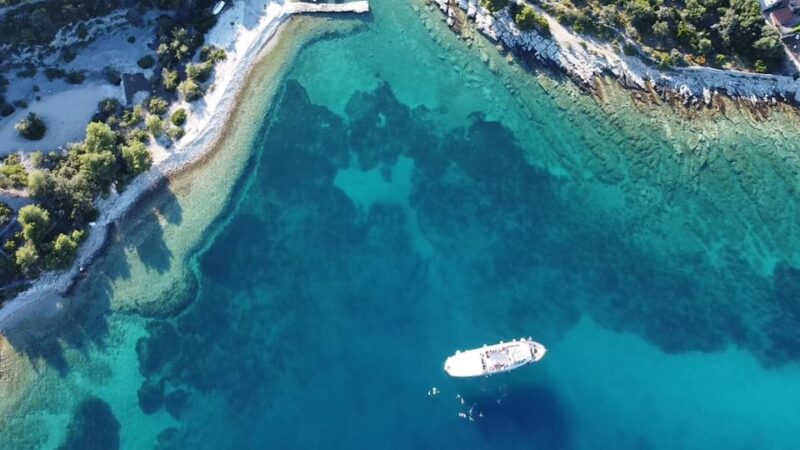Split: Sunset Boat Party With Live DJS and Blue Lagoon Swim - Welcome Drinks and Club Entry
