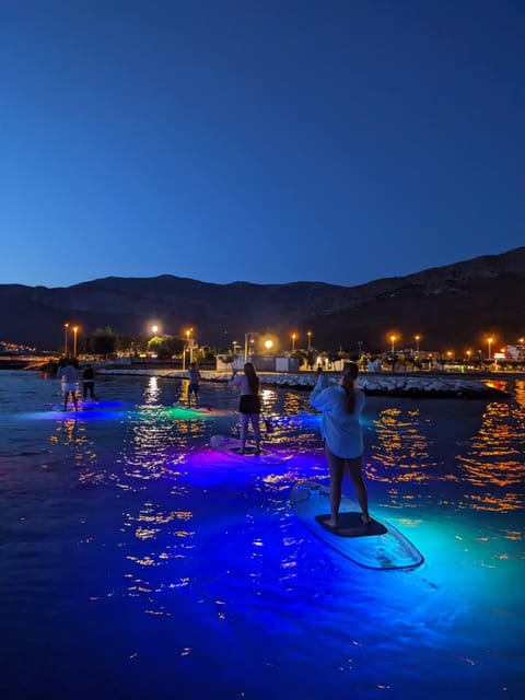Split: Transparent SUP Night Glow Tour - Difficulty and Age Requirement
