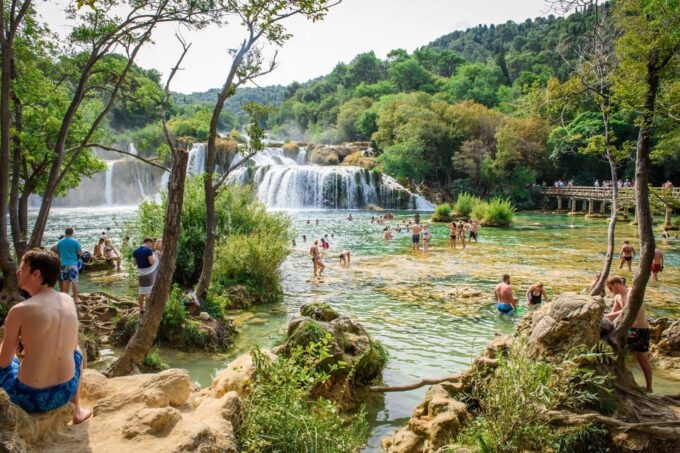 Split/Trogir: Krka National Park Day Trip & Boat to Skradin - Exploring Krka Waterfalls